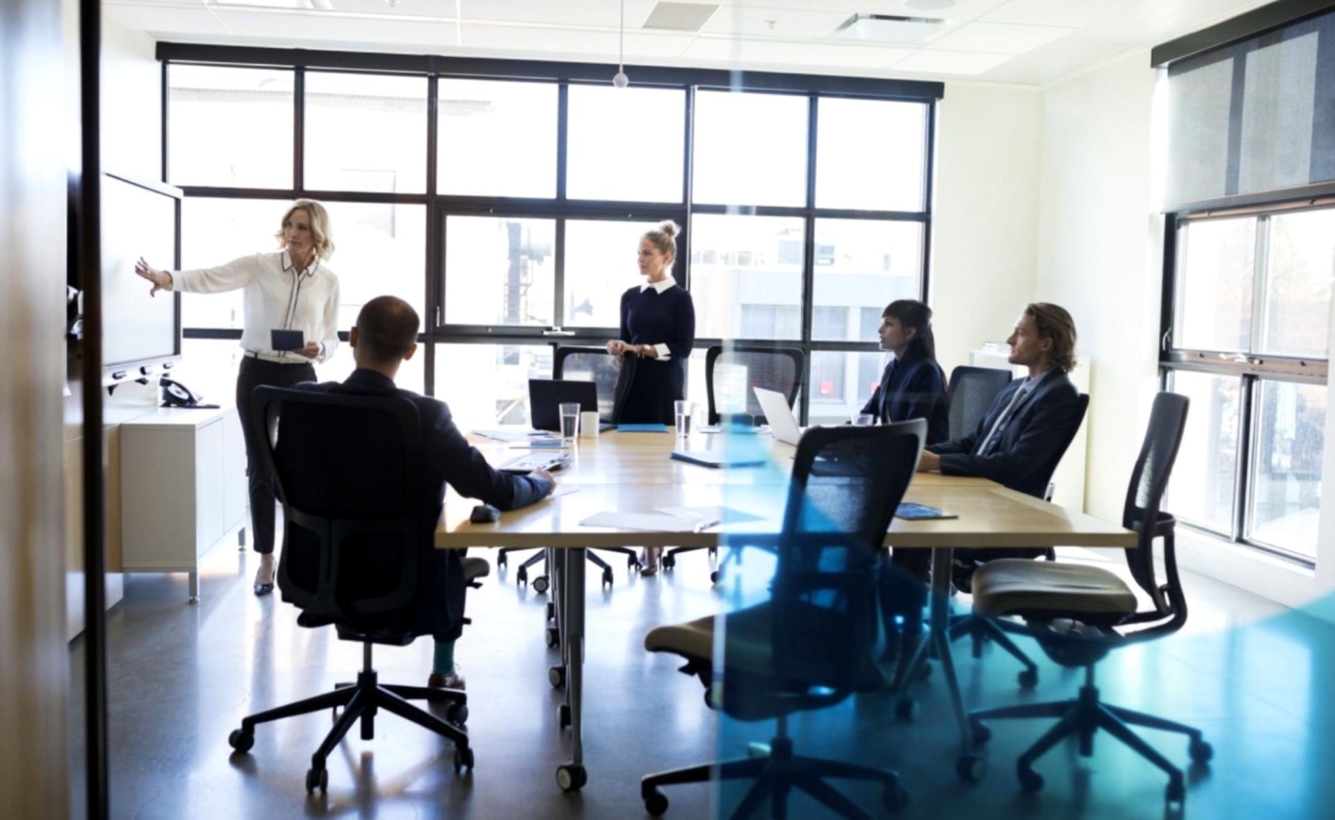 Budgetierungsworkshop Teilnehmer bei der Arbeit